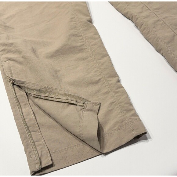 The North Face Nylon Convertible Cargo Hiking Pants Shorts Khaki Men's M (A2) - Picture 9 of 15